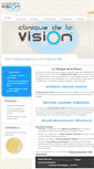 Mobile Screenshot of cliniquedelavision.be